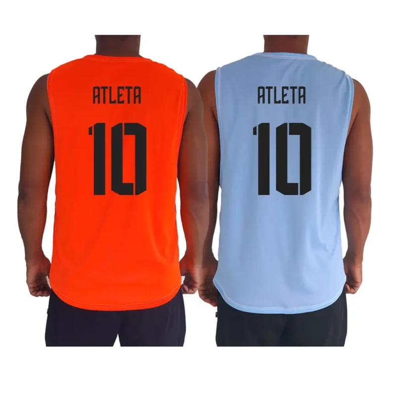 Colete de Futebol Dupla Face Personalizado C/ Patrocinador - Image 3